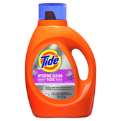 Tide Hygienic Clean Heavy 10X Duty Liquid Laundry Detergent, Spring Meadow
