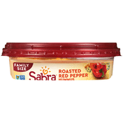 Sabra Family Size Roasted Red Pepper Hummus