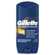Gillette Antiperspirant Deodorant for Men, Invisible Solid, Clase Mundial, 72 Hr. Sweat Protection