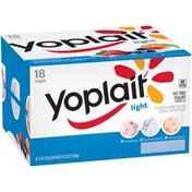 Yoplait Light Harvest Peach/Blueberry Patch/Strawberry Variety Pack Fat Free Yogurt