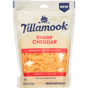 Tillamook Shredded Cheese, Sharp Cheddar, Farmstyle Fine Cut