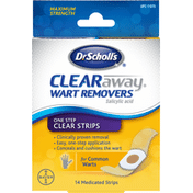 Dr. Scholl's Wart Removers, Maximum Strength, Clear Away