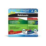 Robitussin DM Max Day & Night Cough Relief, DM Max Day & Night Cough Relief
