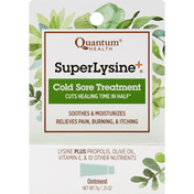 Quantum Cold Sore Treatment, SuperLysine+, Ointment