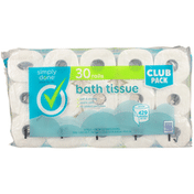 Simply Done Bath Tissue Rolls
