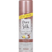 Pure Silk Shave Cream, Vanilla Shea Butter, Value Size