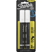 Sharpie Chalk Marker, Wet Erase, White, Medium