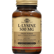 Solgar L-Lysine, 500 mg, Vegetable Capsules