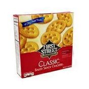 First Street Classic Baked Snack Crackers