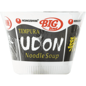 Nongshim Noodle Soup, Tempura Big Bowl, Udon