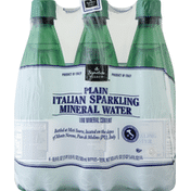 Signature Mineral Water, Sparkling, Italian, Plain