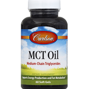 Carlson Labs MCT Oil, Softgels