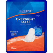 CareOne Overnight Maxi with Wings Pads