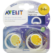 Avent Orthodontic Pacifiers Nighttime