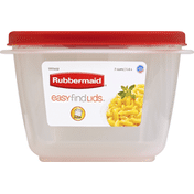 Rubbermaid Easy Find Lids Food Container, 7 Cups