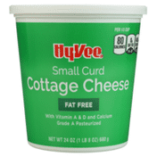 Hy-Vee Fat Free Small Curd Cottage Cheese