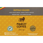 Marley Coffee Coffee, Dark Roast, Buffalo Soldier, Capsules