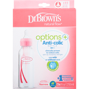 Dr Brown's Pink Bottle Options