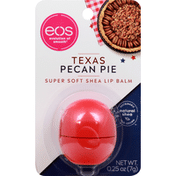 eos Lip Balm, Super Soft Shea, Texas Pecan Pie