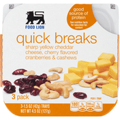 Food Lion Snack Kit, Quick Breaks, 3 Pack