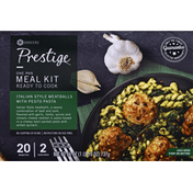 Southeastern Grocers Meal Kit, Italian Style Meatballs with Pesto Pasta, One Pan