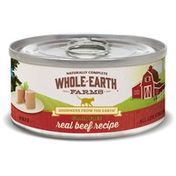 Whole Earth Farms Grain Free Real Beef Recipe Natural Food For Cats