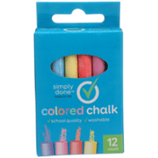 Simply Done Chalk, Colored
