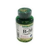 Nature's Bounty Vitamin B-50 Complex Time Release Tablets