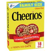 Cheerios Breakfast Cereal, Gluten Free, Whole Grain Oats