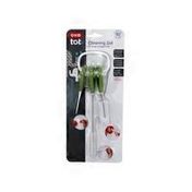 OXO Tot Straw & Sippy Cup Top Cleaning Set Green