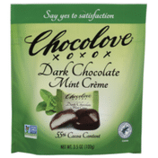 Chocolove Mint Creme Dark Chocolate Bites