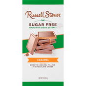 Russell Stover Chocolate Candy, Sugar Free, Caramel
