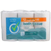 Simply Done Bath Tissue, Mega Roll, 2-Ply