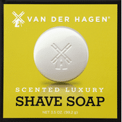 Van Der Hagen Shave Soap, Scented Luxury