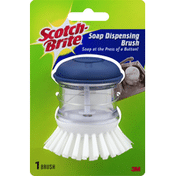 Scotch-Brite Brush, Soap Dispensing