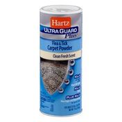 Hartz Ultra Guard Plus Flea & Tick Carpet Powder Clean Fresh Scent