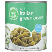 Food Club Cut Italian Green Beans