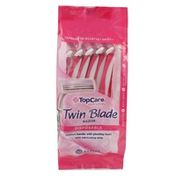 TopCare Disposable Women's Twin Blade Comfort Touch Razors
