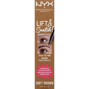 NYX Professional Makeup Brow Tint Pen, Soft Brown LAS04