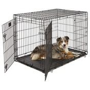 Midwest 42" x 28" Life Stages Double-Door Folding Metal Dog Crate