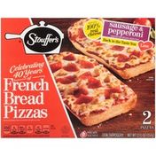Stouffer's FRENCH BREAD PIZZA Sausage & Pepperoni Pizza