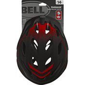 Bell Helmet, Bicycle, Black/Red Trophy, Adult
