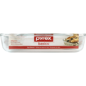 Pyrex Glass Bakeware, 4.8 Quart