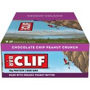 CLIF BAR Chocolate Chip Peanut Crunch Energy Bar