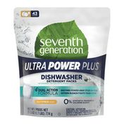 Seventh Generation Dishwasher Detergent Packs Fresh Citrus