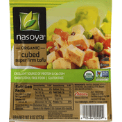 Nasoya Tofu, Super Firm, Organic, Cubed