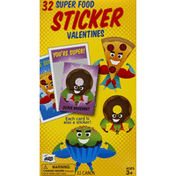 Mello Smello Cards, Sticker Valentines, Superfood