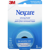 Nexcare Pain-Free Removal Tape, Strong Hold, 1 Inch