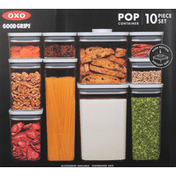 OXO Pop Container Set, 10 Piece
