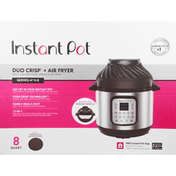 Instant Pot Pressure Cooker & Air Fryer, Multi-Use, 8 Quart